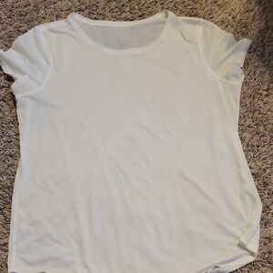 Lululemon Athletica White Short Sleeve Tee